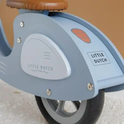 Draisienne scooter en bois blue