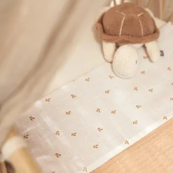 Drap de berceau en coton Harvest (75 x 100 cm)