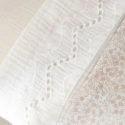 Drap de berceau Flower tuscany (80 x 100 cm)