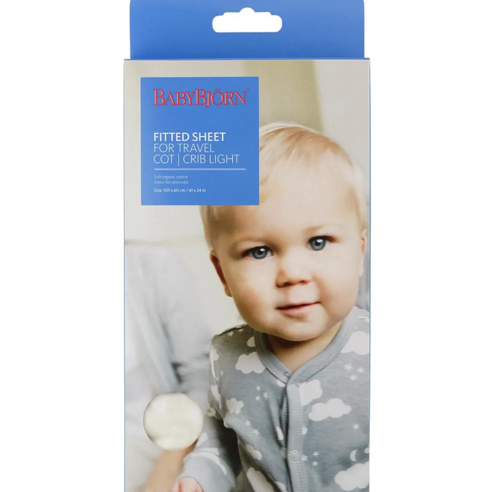 Drap housse blanc pour Lit parapluie Light