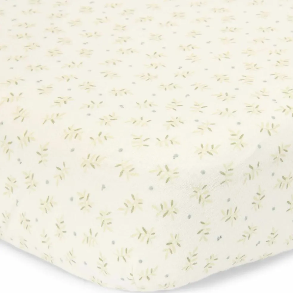 Drap housse Blueberry Leaves (70 x 140-150 cm)