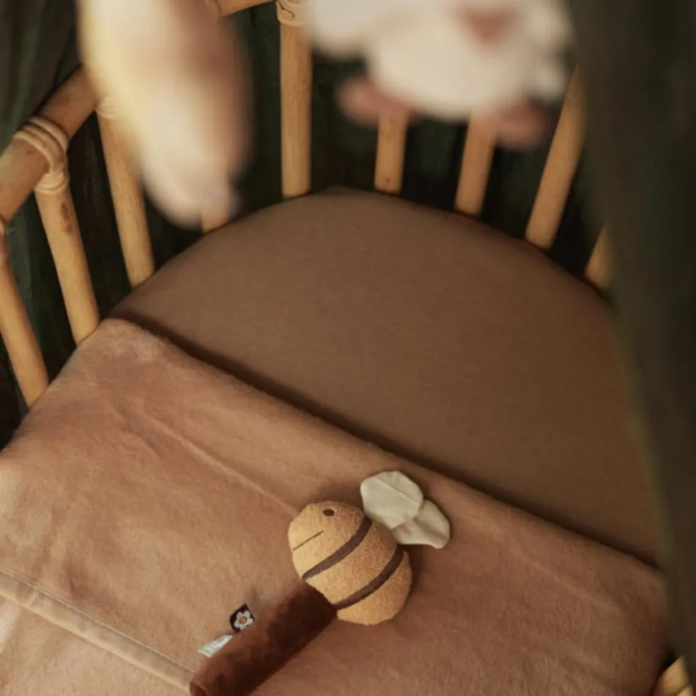 Drap housse de berceau Biscuit (40 x 80 cm)