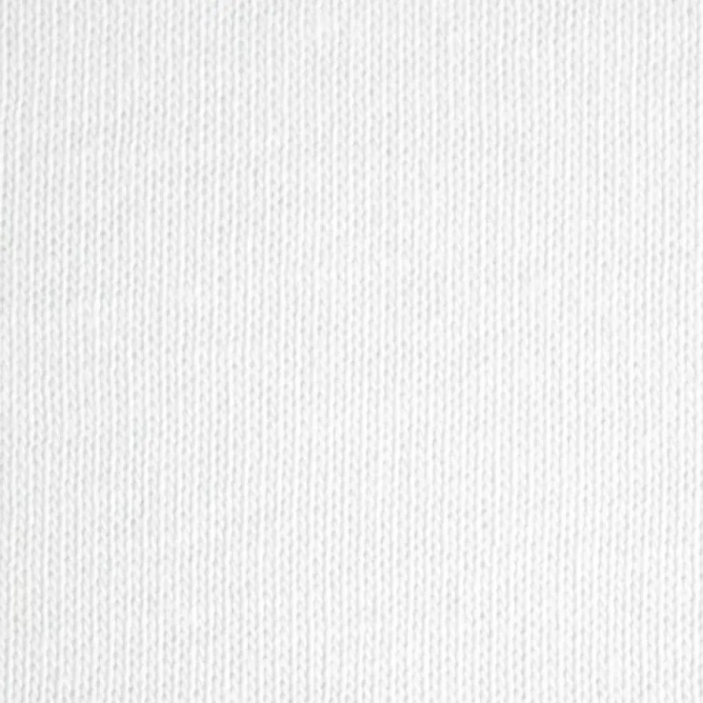 Drap housse de berceau en coton bio Blanc (50 x 83 cm)