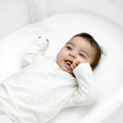 Drap housse en coton bio pour Berceau évolutif