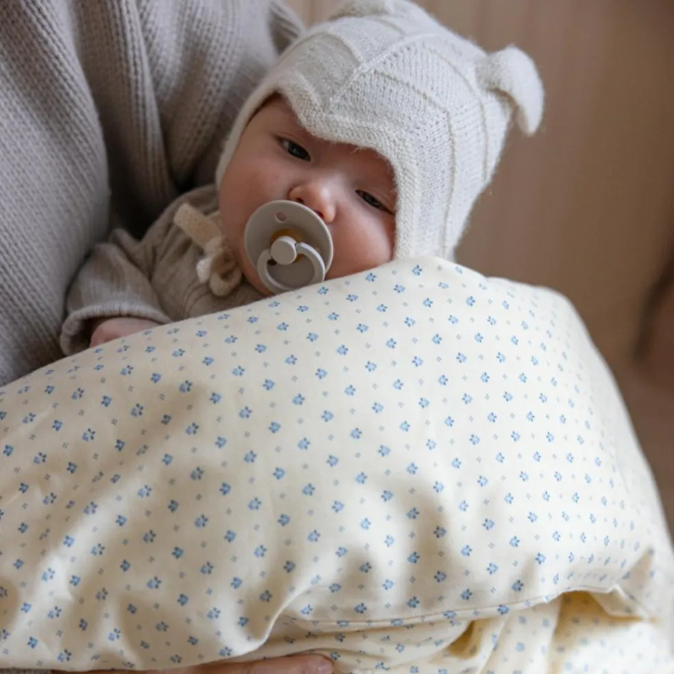 Drap housse en coton bio Capri (60 x 120 cm)