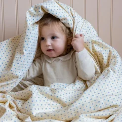 Drap housse en coton bio Capri (70 x 140 cm)