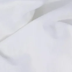 Drap housse en coton bio blanc (70 x 140 cm)