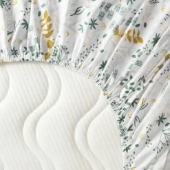 Drap housse en coton bio Yukari Douceur Original (50 x 83 cm)