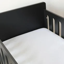 Drap housse en coton Blanc (40 x 80 cm)