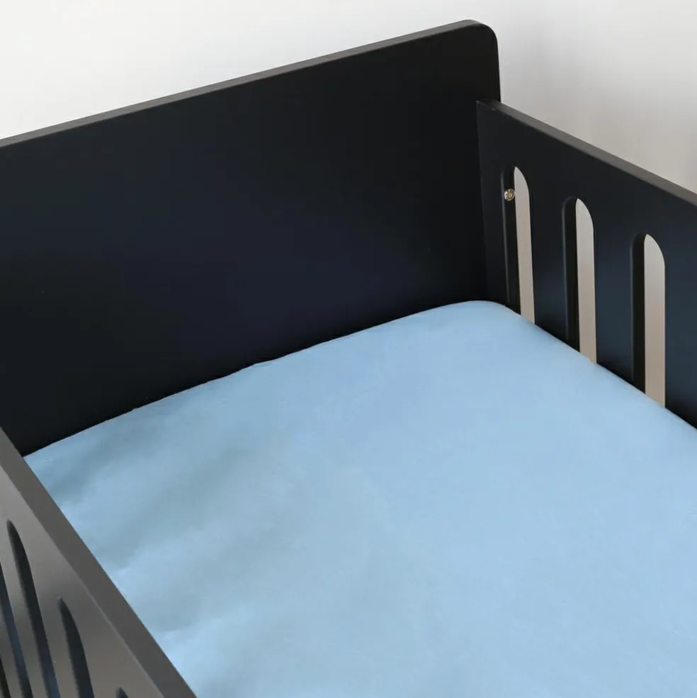 Drap housse en coton Ciel (60 x 120 cm)