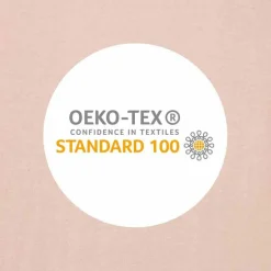 Drap housse en coton vieux rose (70 x 140 cm)