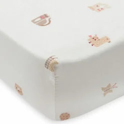 Drap housse en jersey Animal Friends (60 x 120 cm)