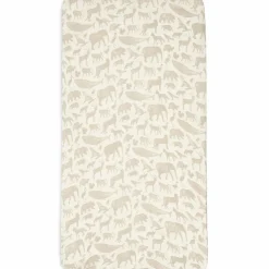 Drap housse en jersey Animals Nougat (40 x 80 cm)
