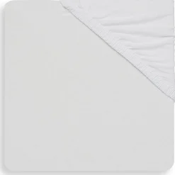 Drap housse en jersey Blanc (60 x 120 cm)