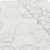 Drap housse en jersey Elephant Tales (60 x 120 cm)