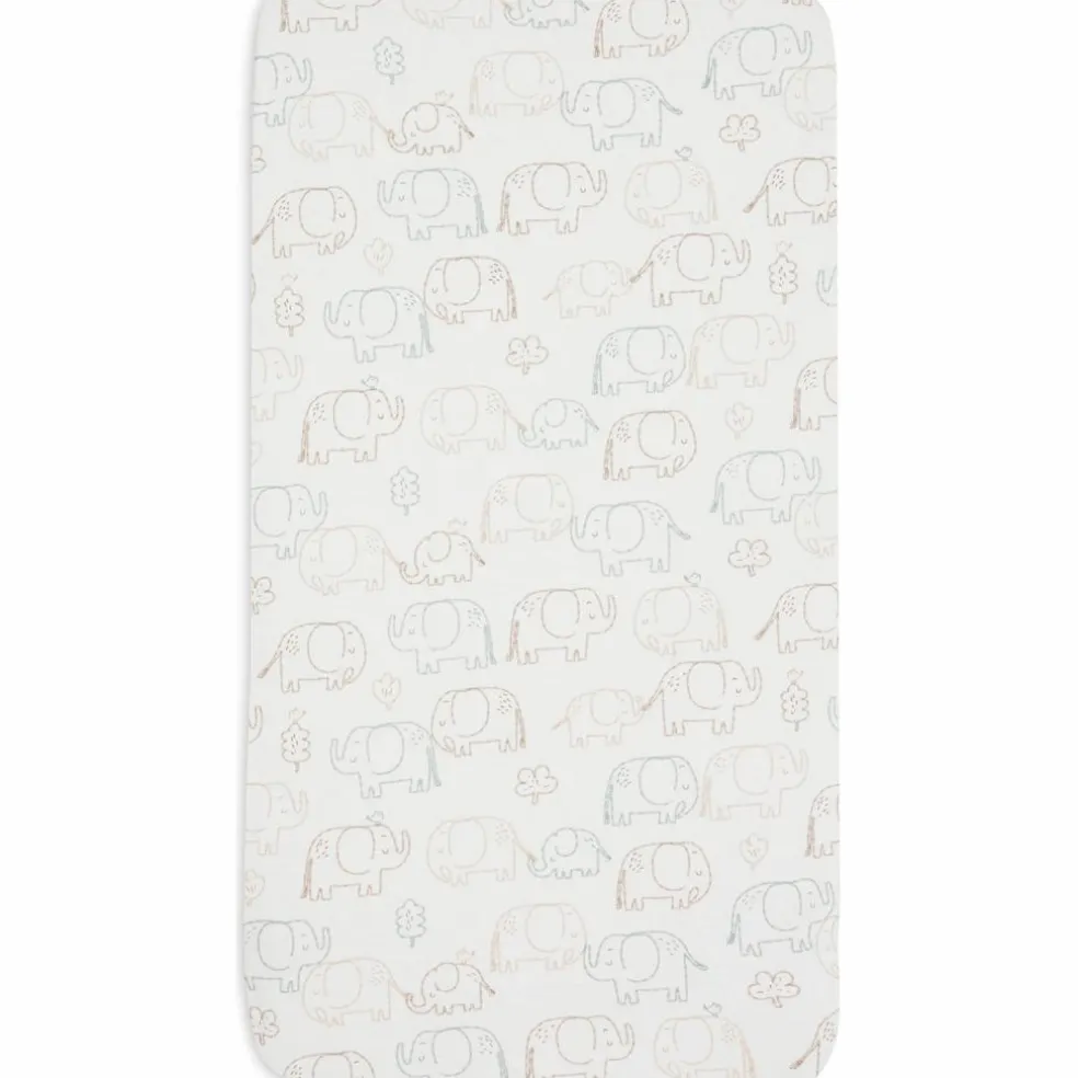 Drap housse en jersey Elephant Tales (60 x 120 cm)