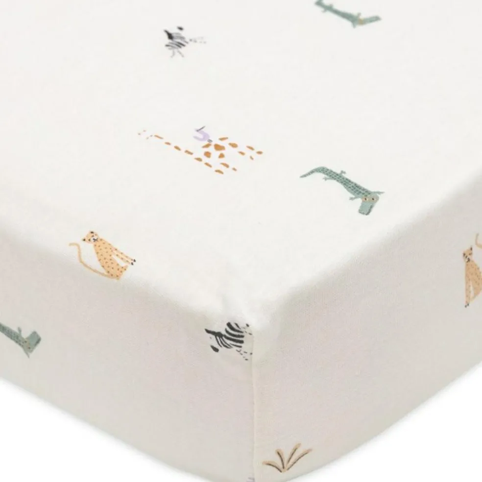 Drap housse en jersey Jungle Jambo (70 x 140 cm)