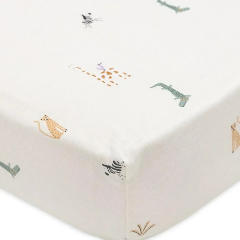 Drap housse en jersey Jungle Jambo (40 x 80 cm)