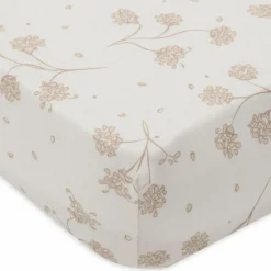 Drap housse en jersey Leafy Dreams (40 x 80 cm)