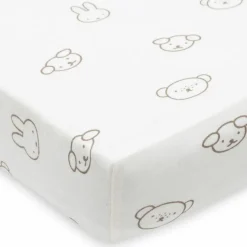 Drap housse en jersey Miffy and Friends (70 x 140 cm)