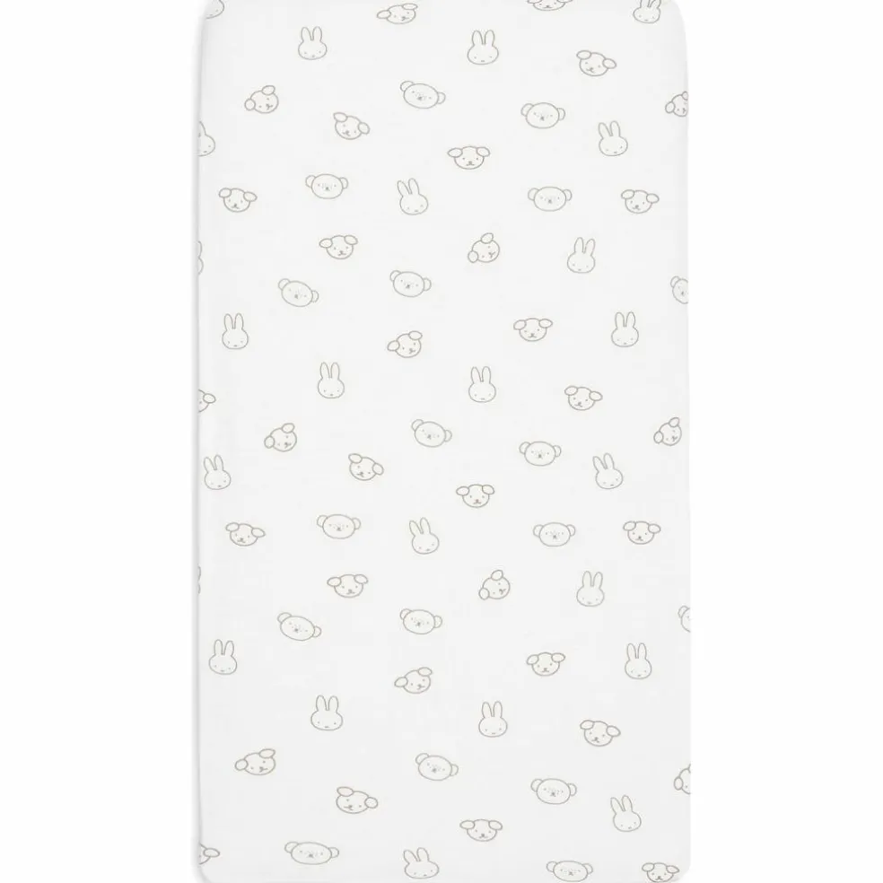 Drap housse en jersey Miffy and Friends (40 x 80 cm)
