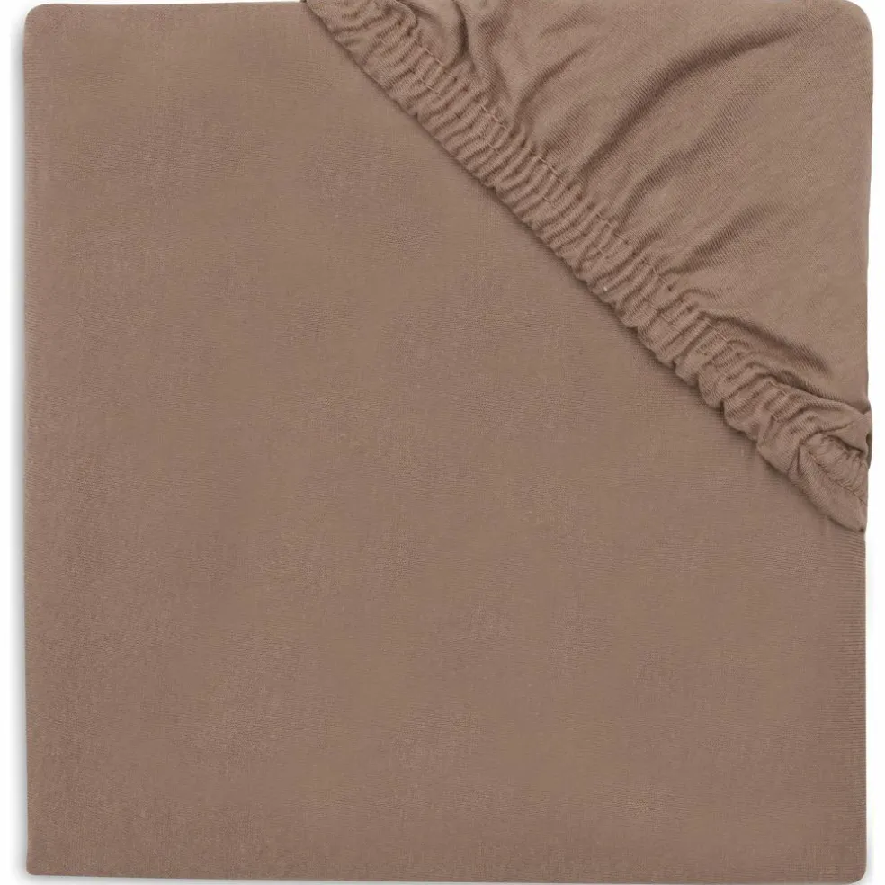 Drap housse en jersey Milky Coffee (70 x 140 cm)