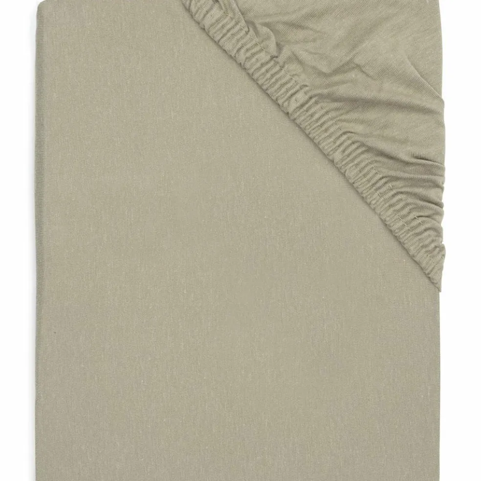 Drap housse en jersey Olive Green (40 x 80 cm)