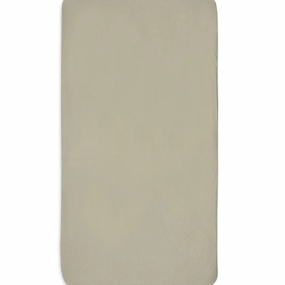 Drap housse en jersey Olive Green (60 x 120 cm)