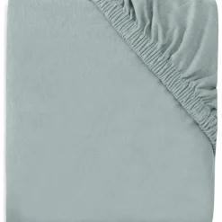 Drap housse en jersey pour matelas de parc Sea Green (75 x 95 cm)