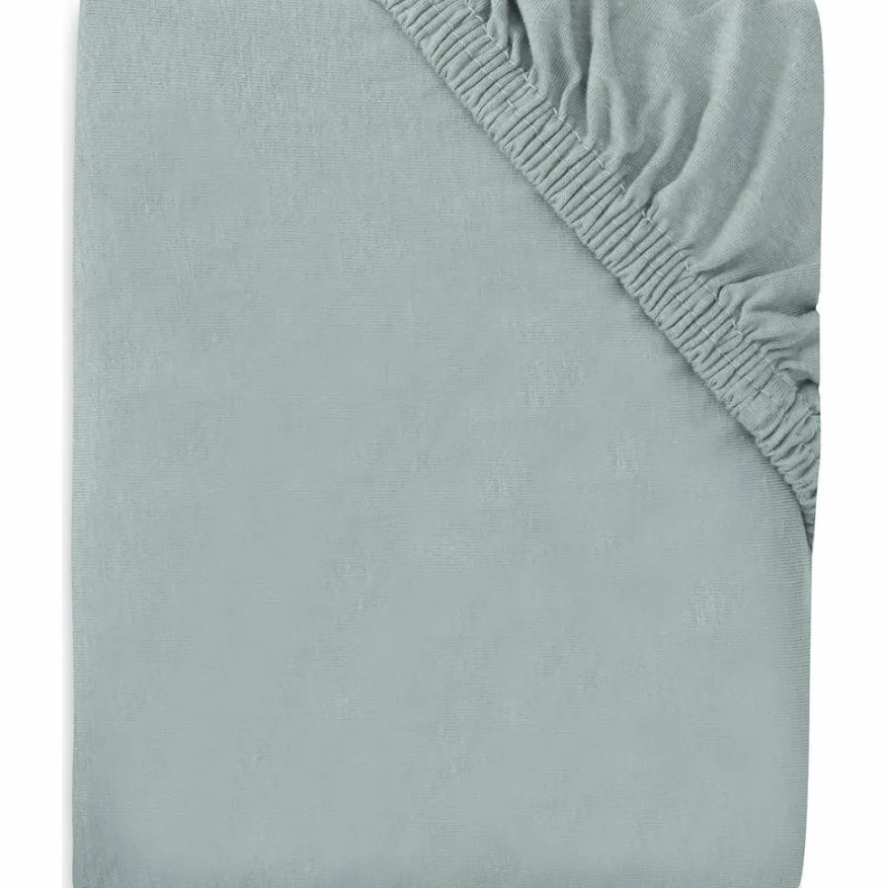 Drap housse en jersey Sea Green (60 x 120 cm)