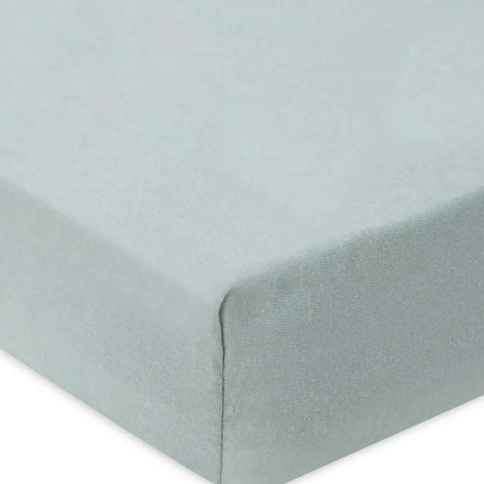 Drap housse en jersey Sea Green (40 x 80 cm)