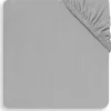 Drap housse en jersey Soft Grey (70 x 140 cm)