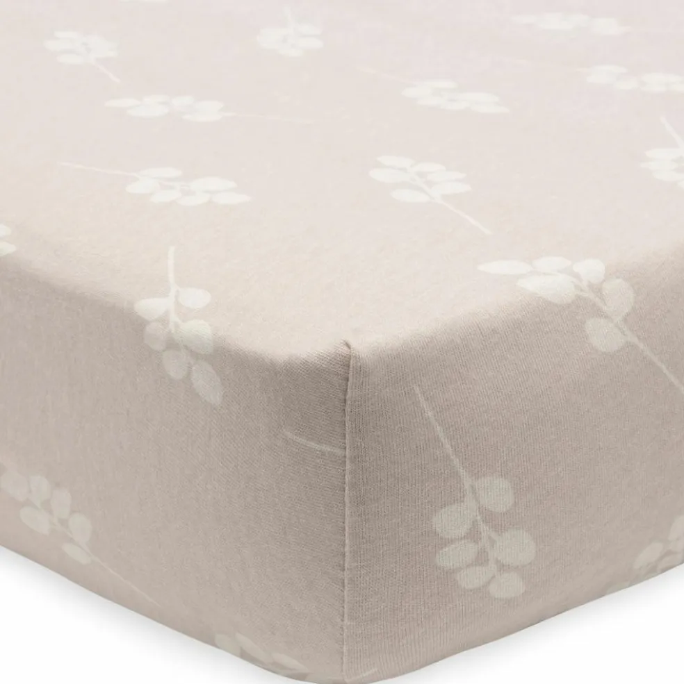 Drap housse en jersey Twig Wild Rose (70 x 140 cm)