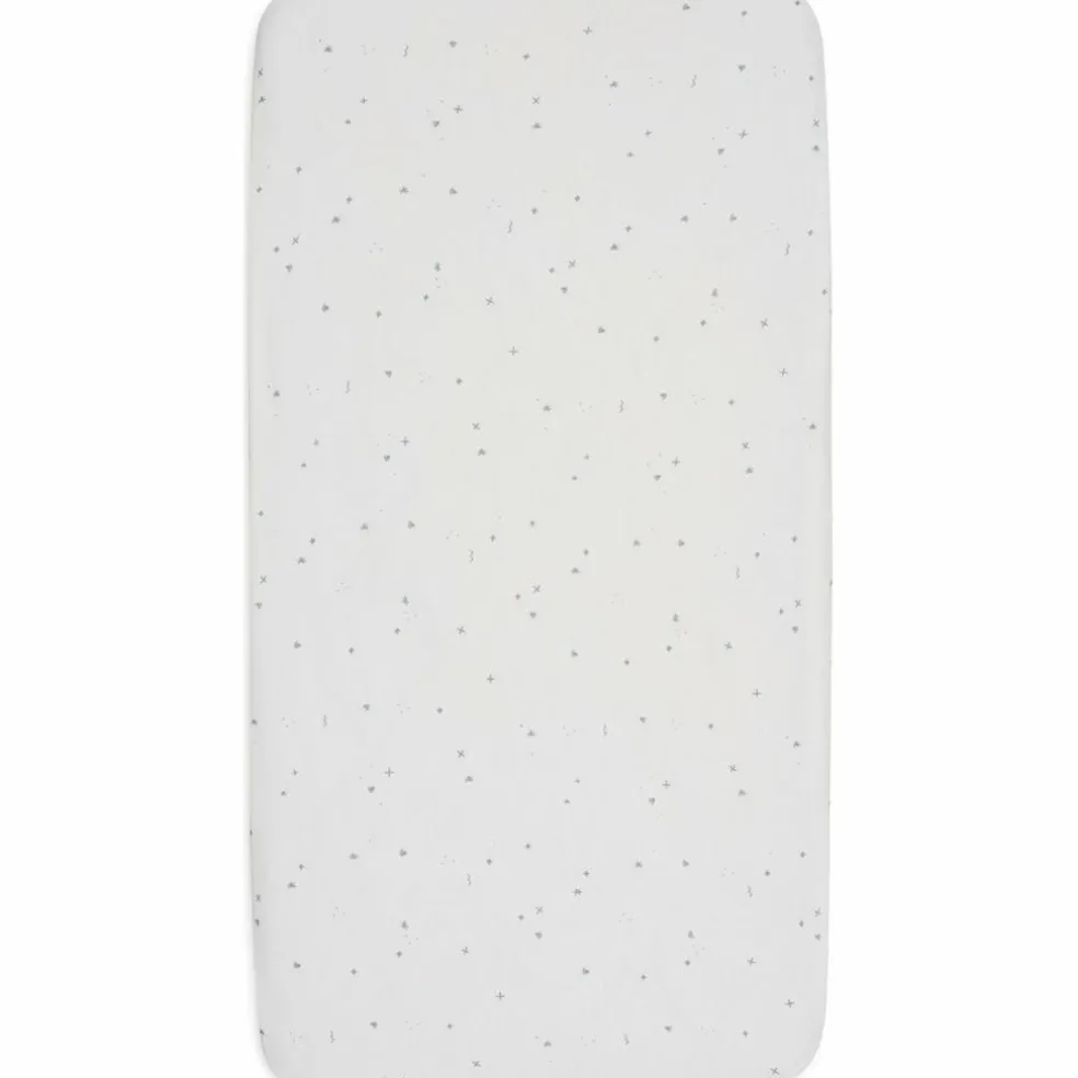 Drap housse en jersey Twinkling Sea Green (60 x 120 cm)