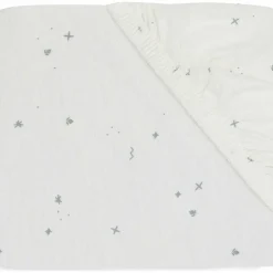 Drap housse en jersey Twinkling Sea Green (70 x 140 cm)