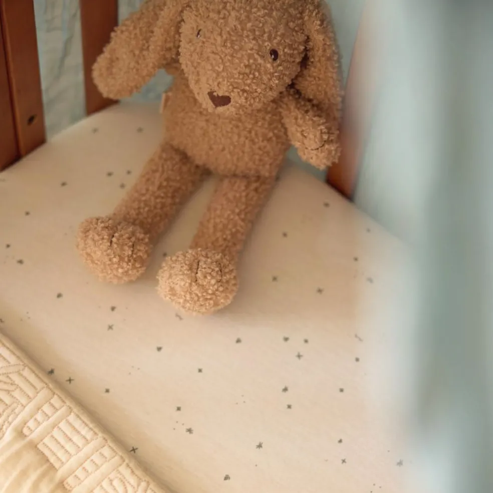 Drap housse en jersey Twinkling Sea Green (70 x 140 cm)