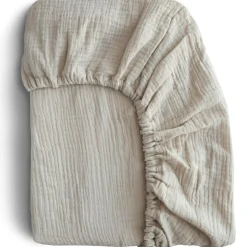 Drap housse en mousseline de coton Fog (100 x 40 cm)
