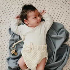 Drap housse en mousseline de coton Bloom (100 x 40 cm)