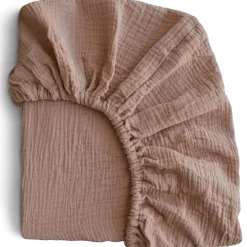 Drap housse en mousseline de coton Natural (120 x 60 cm)