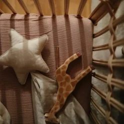 Drap housse en mousseline de coton Natural (120 x 60 cm)