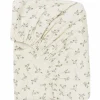 Drap housse Olive Bloom (70 x 140 cm)