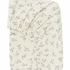 Drap housse Olive Bloom (70 x 140 cm)