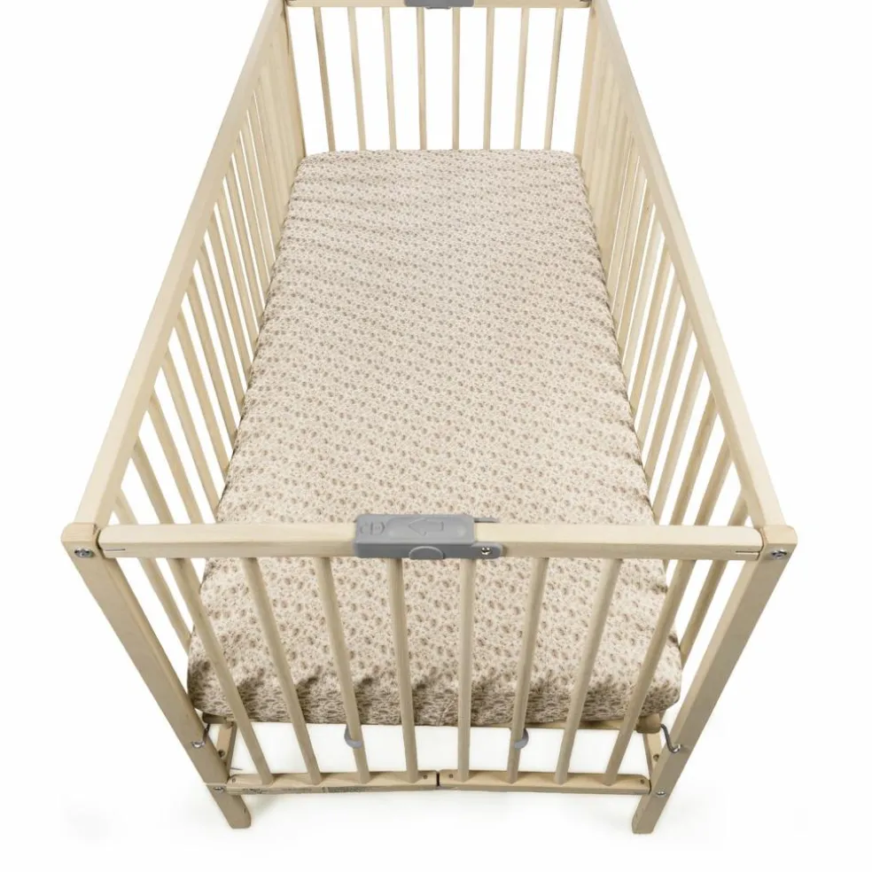 Drap housse pour berceau Gala Cerise (120 x 60 cm)