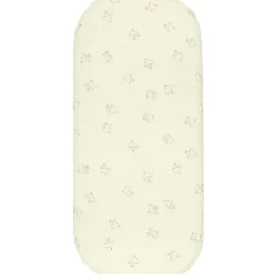 Drap housse pour couffin Brown Hoshi Birds Wabi-sabi (40x80 cm)