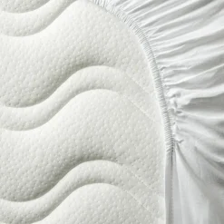 Drap housse pur coton bio Blanc (60 x 120 cm)