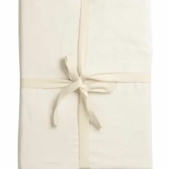 Drap housse pur coton Ecru (60 x 120 cm)