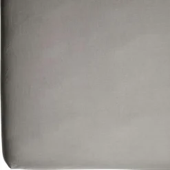 Drap housse pur coton Gris tourterelle (60 x 120 cm)