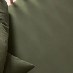 Drap housse Satin Cyprès (60 x 120 cm)