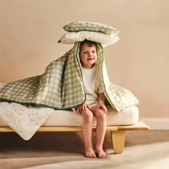 Duo couette et oreiller Brigitte Farrow (120 x 180 cm)