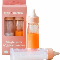 Duo de biberons magiques pour poupée